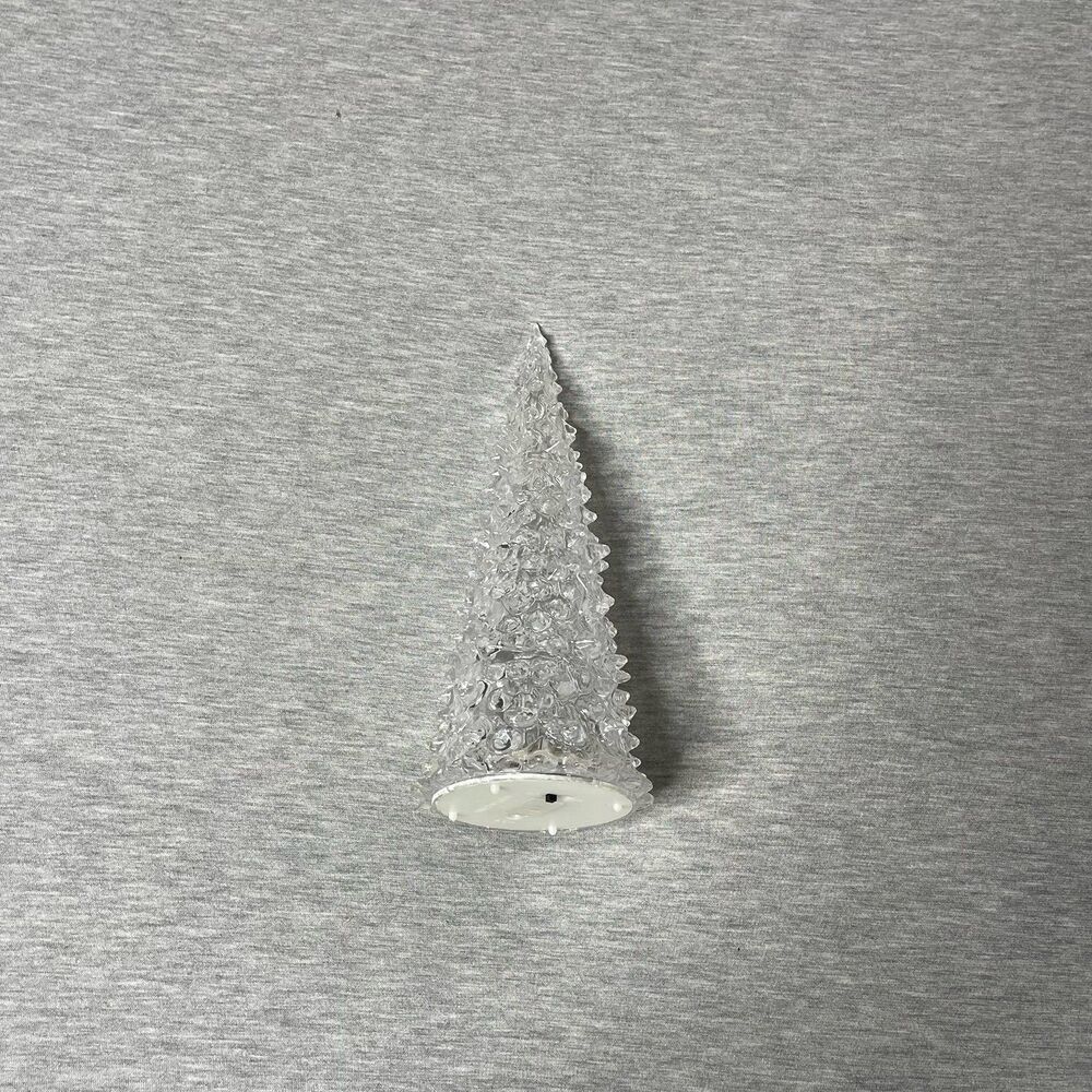 Target Clear Acrylic LED Light Christmas Cone Tree
